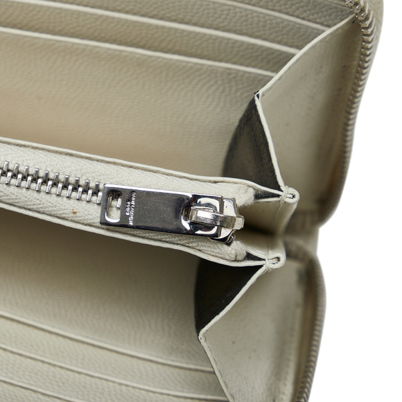 Pre-Loved Saint Laurent Monogram Zip Around Long Wallet - Picture 9 of 12